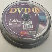 Ridata Mini DVD - R 1.46 Gb - 10 Pack - Sealed