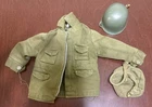 Vintage 1960s Hasbro Gi Joe Action Combat Soldier Accessory Lot Jacket Helmet