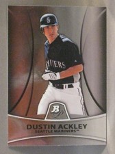 DUSTIN ACKLEY 2010 BOWMAN PLATINUM PROSPECTS PP6