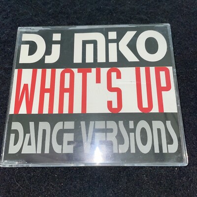 DJ MIKO • What's Up ~ Dance Versions ~ 4 Tracks | eBay
