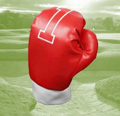 LONGRIDGE Red Driver Nr. 1 Holz Boxhandschuh Golfschläger Fahrer Kopfbedeckung