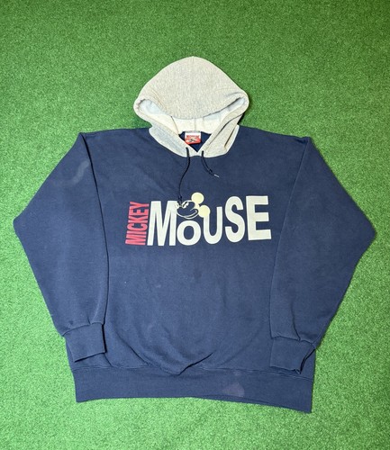 Vintage 90s Mickey Mouse Mickey Inc Unlimited Medium Retro Disney Hoodie