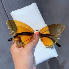 Butterfly Shape Eyewear Shades Sunglasses