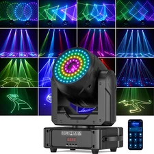 2W RGB Full-Color Animation Laser Moving Head Light Stage DJ Laser Beam Light