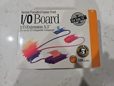 SIIG Inc. I/0 Board I/0 Entension A3 Fpr Use In At Compatible Computers New