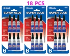 Super Glue for bonds on metal plastic rubber ceramics 18PCS