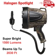 GOODSMANN Spotlight Camo Hunting Camo Portable Handheld Spotlights 1500 Lumens