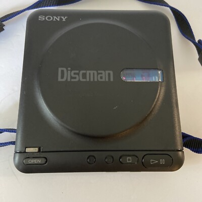 Vintage Sony Discman Walkman D-2 CD Compact Disc Player - Made in