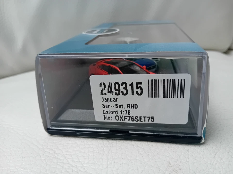 Oxford Jaguar 3rd-Set F E & I PACE RHD 1:76 modellino auto OXF76SET75 - Immagine 2 di 3