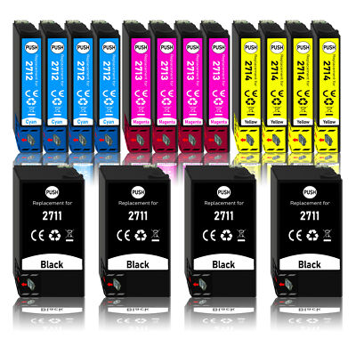 16 XL Patronen kompatibel mit Epson WorkForce WF-7610 WF-7620