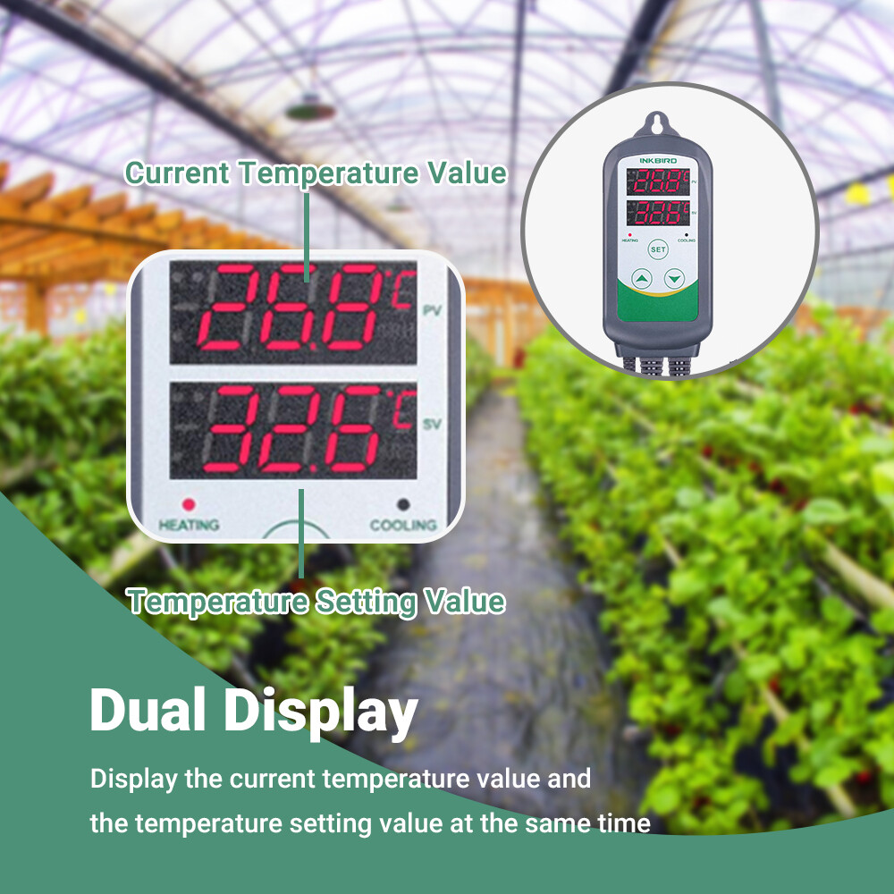 Inkbird ITC-308S Temperature Controller Temperaturregler Heizen Kühlen 230V AC