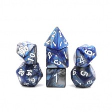 W&uuml;rfelset Confetti - Racing Blue (7)