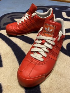 adidas mono samoa red men's shoe