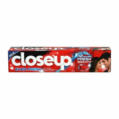 4 X Close Up Ever Fresh Toothpaste (80 gram each pack X 4 Pcs ) FREE SHIPPING