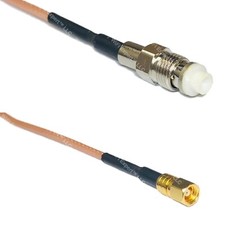 RG316 FME FEMALE to SMC FEMALE RF Cable Rapid-SHIP LOT