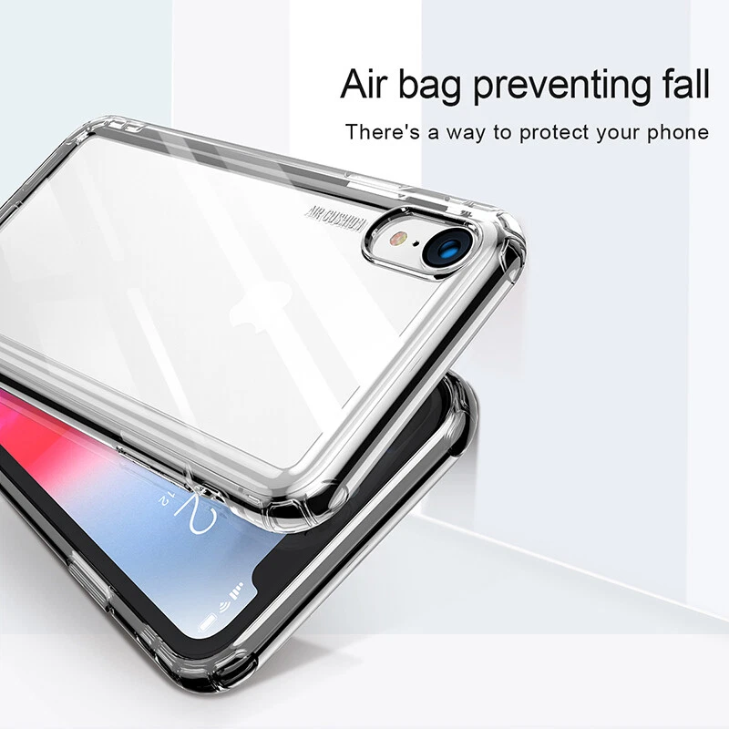 适用于 iPhone XR XS MAX 防震透明透明手机壳 保护套 — 第 3/4 张图片