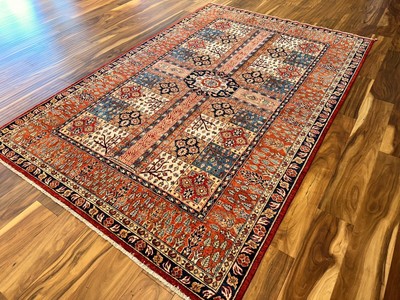 6'4'' x 9'9'' Hand Made Rug Traditional Ariana Tree of Life