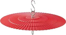 11.2 Metal Bird Feeder Rain Guard Red Dome Cover Umbrella Shade Hummingbird NEW