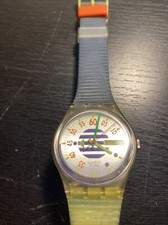 1992 Vintage Swatch Watch GK701 HIGH PRESSURE Gk 701