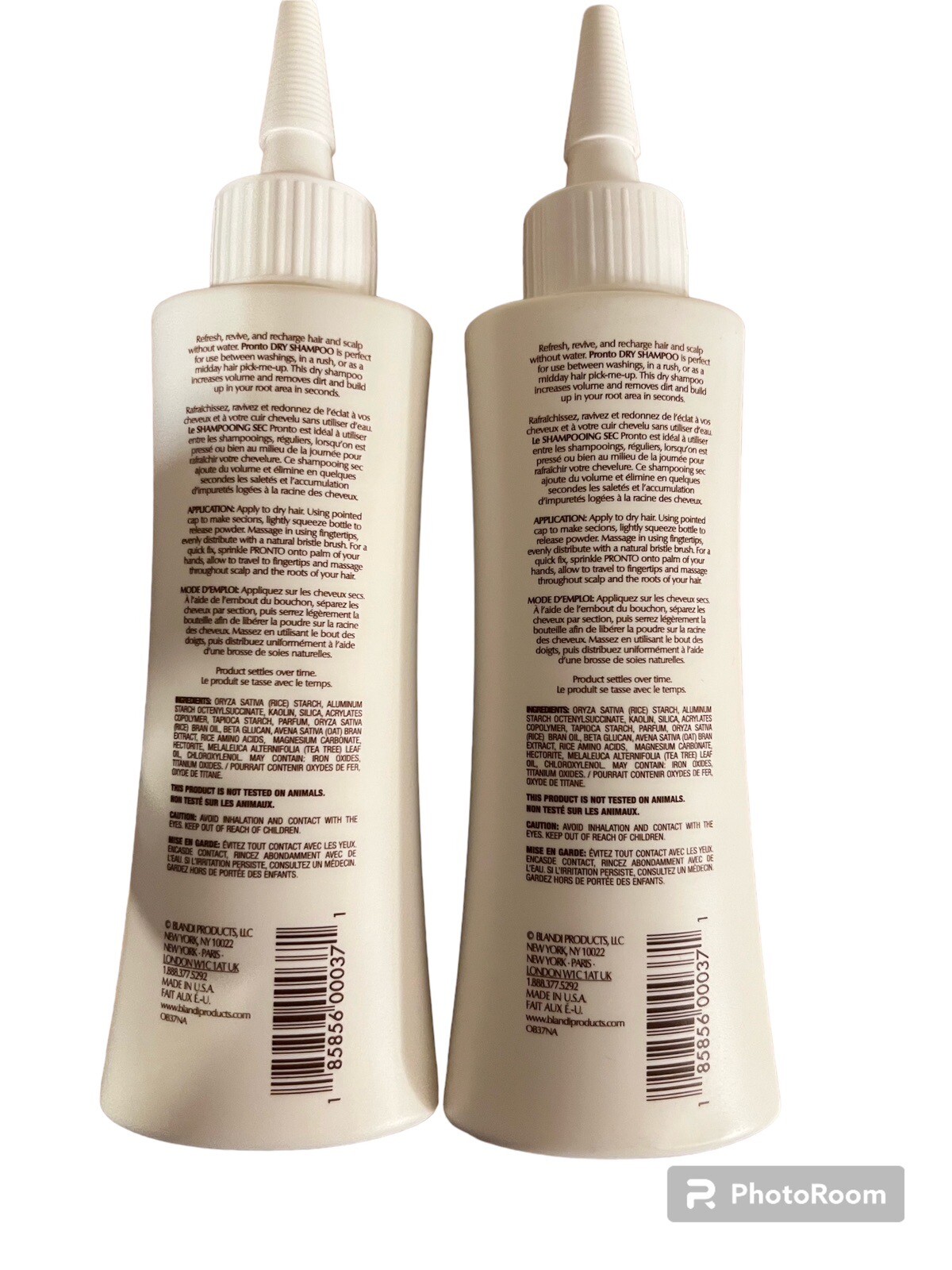 Lot Of 2 Oscar Blandi Pronto Dry Shampoo 2.5 oz each Centre Point Sabah