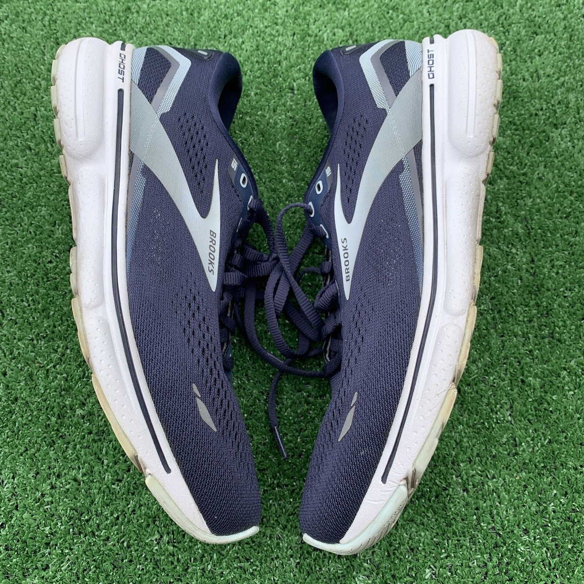 Sneakers Brooks Ghost Silver Blue White Brooks Ghost 15 Womens