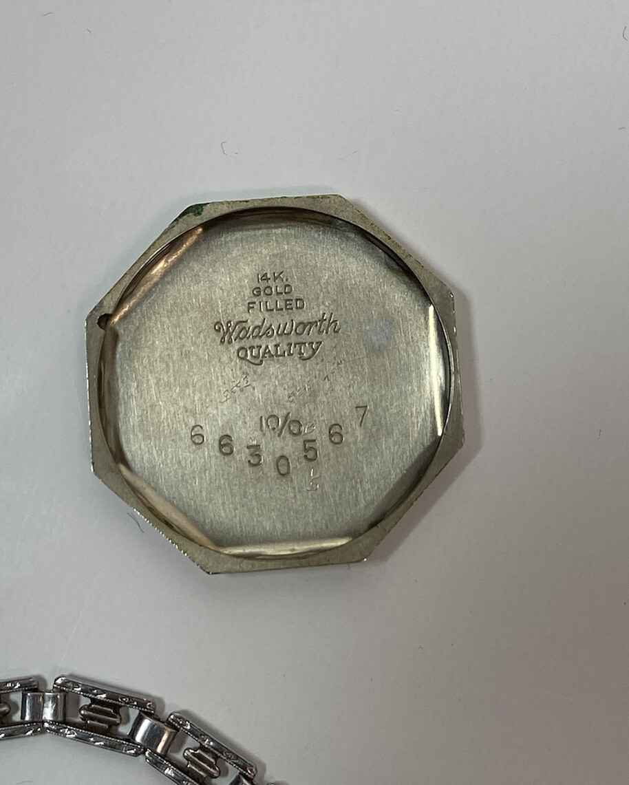 Vintage Functioning Elgin Octagon Shape Wrist Wat… - image 3