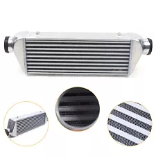 27x7x4 FMIC Universal Aluminum Turbo Intercooler 3'' inlet / outlet tube fin