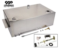 67 72 CHEVY C10 1/2 TON TRUCK 18 GALLON ALUMINUM FUEL GAS TANK WITH INSTALL KIT