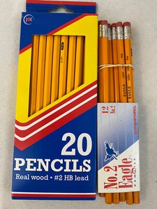 30 Various Pencils #2 Real Wood Jot Sanford Newell Home School  Fast Ship P9