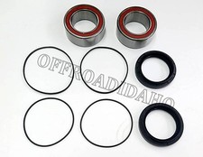UPGRADED DOUBLE WIDE REAR WHEEL AXLE BEARING KIT YAMAHA YFM700 700R RAPTOR 06-18