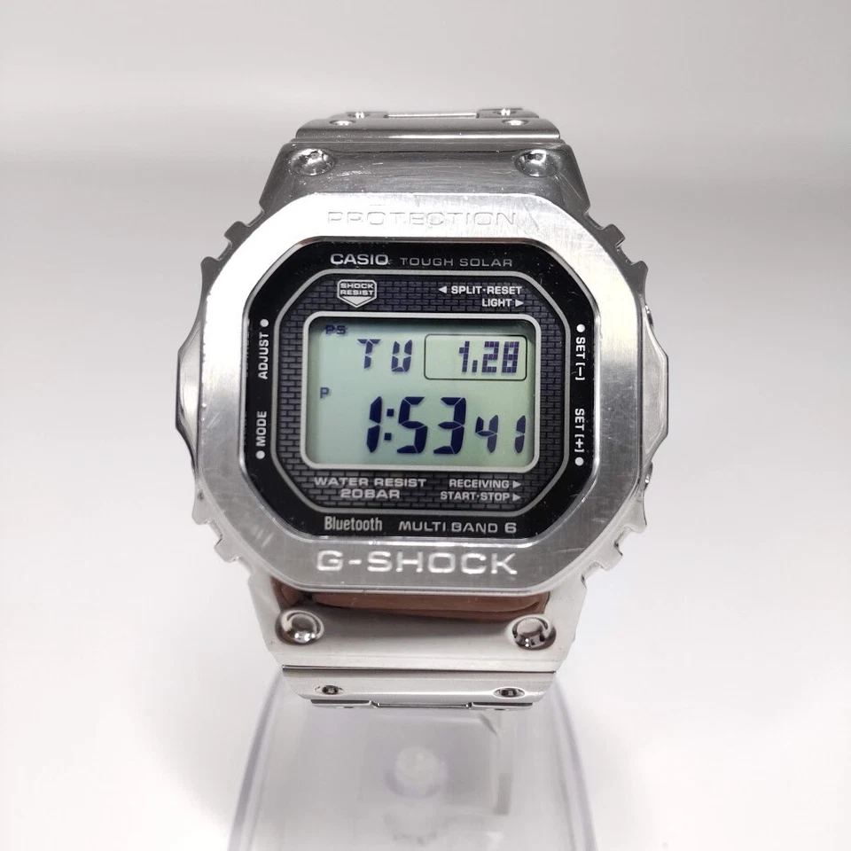 Casio G-SHOCK GMW-B5000D-1JF Radio Solar Digital Dial Watch Link Men (Excellent) - Image 2 of 4