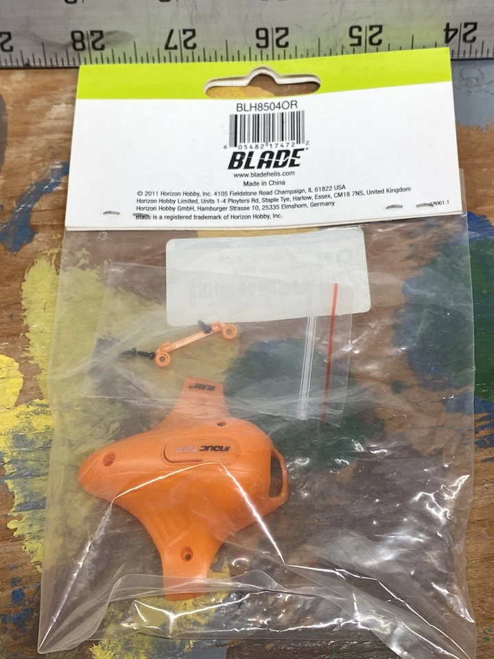 Hoja BLH8504OR toldo naranja: Inductrix Plus FPV nuevo en paquete enviado a EE. UU. Foto 4 de 4