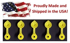 5 Yellow Fuel Gas Can Jug Vent Cap Blitz Wedco Scepter Essence Midwest Eagle