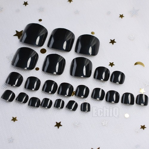 24/1 Stck. Acryl französische falsche Zehenpartie Nail Art Spitzen Set weiß/klar/natürlich wählen - Bild 17 von 34