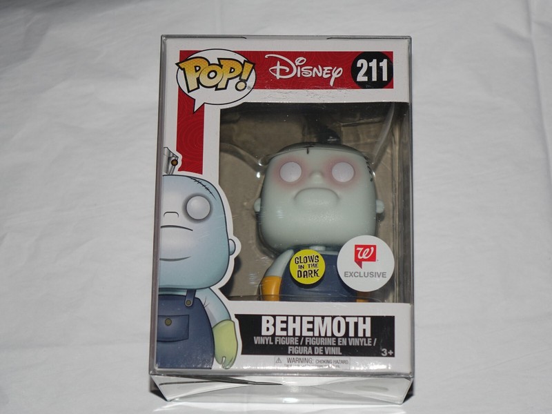 Funko Pop! Disney Behemoth #211 Walgreens Exclusive  Glow in the Dark vaulted