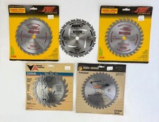 FIVE(5) - CIRCULAR SAW BLADE 6 1/2  Irwin, Ve...