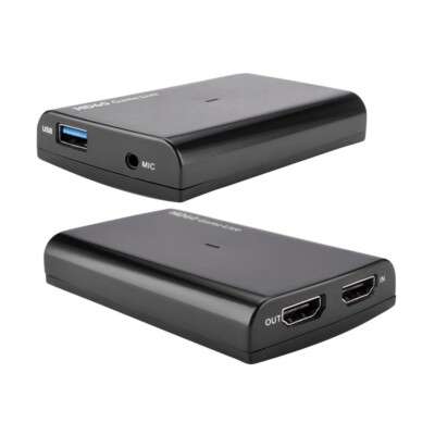 4K30 Ultra USB3.0 HDMI Game Live Video Capture Live Streaming for OBS Studio VLC