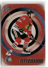 2022-23 Upper Deck #CA-22 Jonathan Toews Centre of Attention