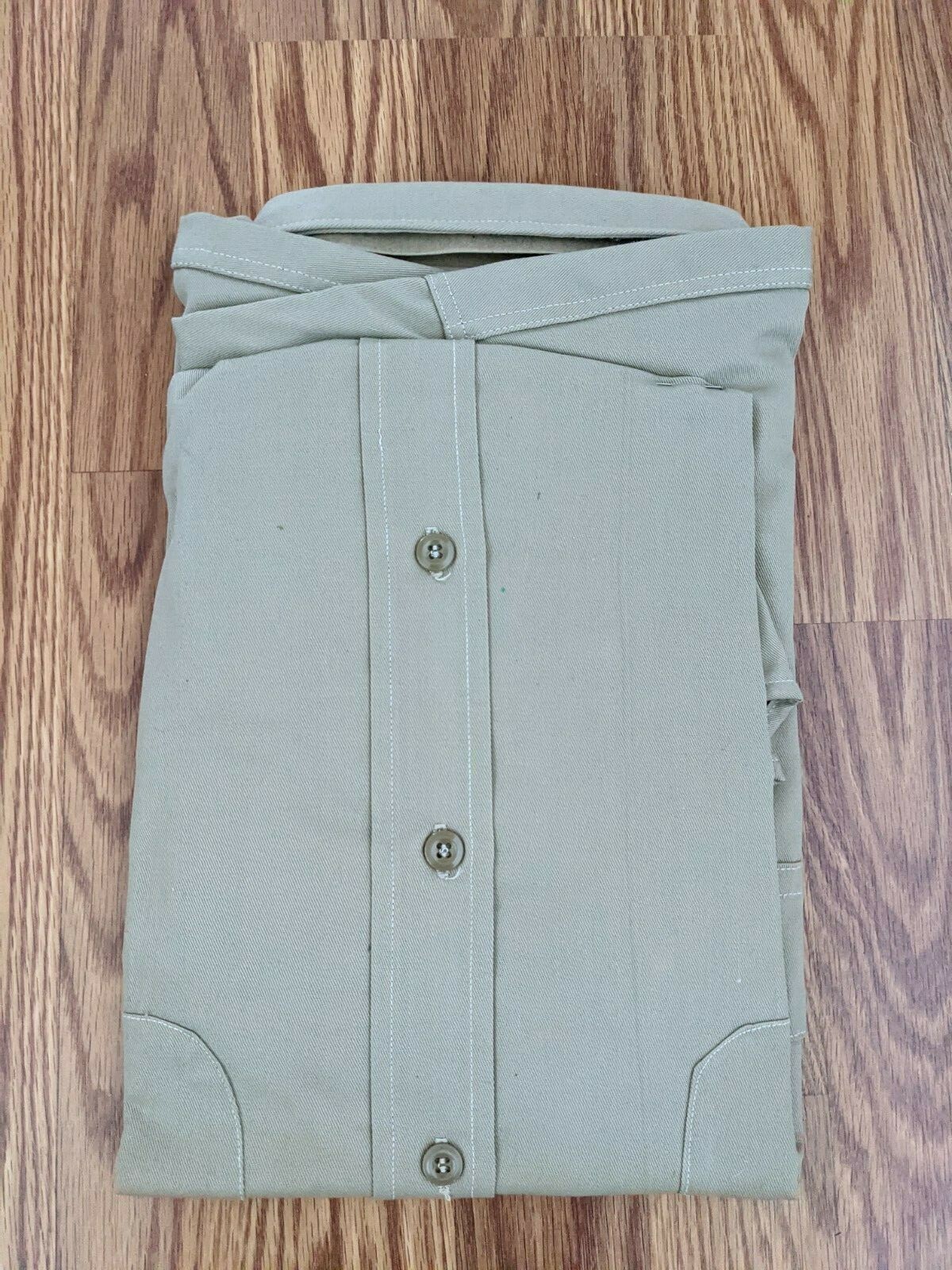 NOS Vintage 60's Riverside Sanforized Workwear Shirt … Gem