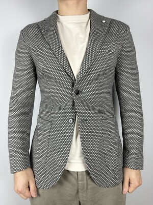 LBM 1911 Gray Plus Logo Dandy Jacket Lucky Wool LIMITED EDITION