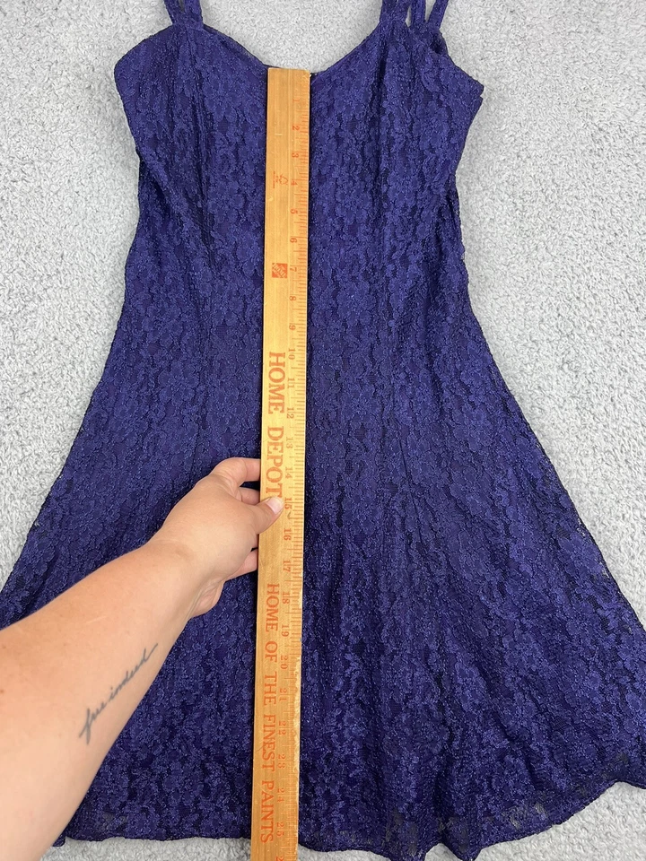 Vestido Vintage Años 90 ALL THAT JAZZ Encaje Mini EE. UU. Capricho Hada Patinador Regal Foto 3 de 4