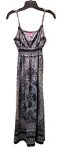 She’s Cool Maxi Dress Women’s Medium Black and White Floral