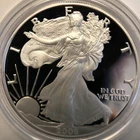 2006 W American Eagle One Ounce Silver Proof Coin in OGP with COA