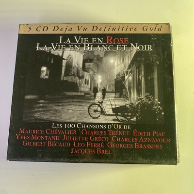 La Vie En Rose - La Vie En Noir Et Blanc - 5cd  . -  Cd