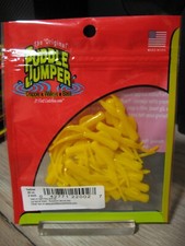 20 Puddle Jumper 2" Soft Plastic Crappie Walleye Bass Fishing Baits Yellow Color