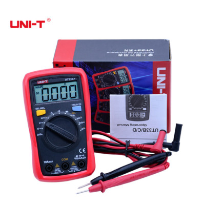 UNI-T UT33A+ Meter Multimeter Mini Ammeter Multitester DC/ AC Resistance
