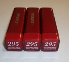 Lot of 3 Covergirl Colorlicious Lipstick 295 Succulent Cherry Lip Stick New