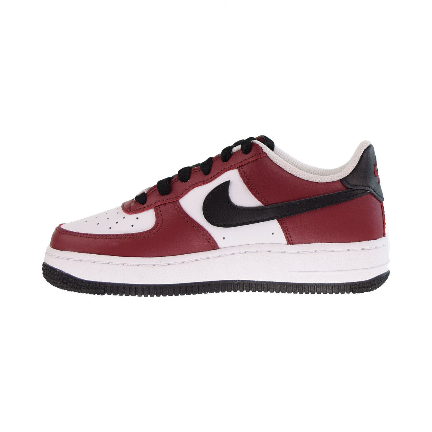 [FD0300-600] Кроссовки Nike Air Force 1 GS Grade School красные/белые/черные * НОВЫЕ*