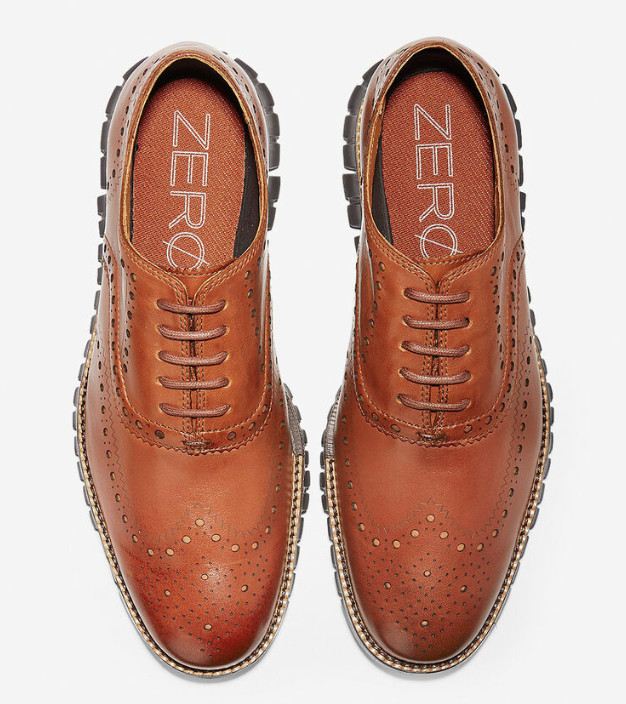cole haan zerogrand wingtip oxford