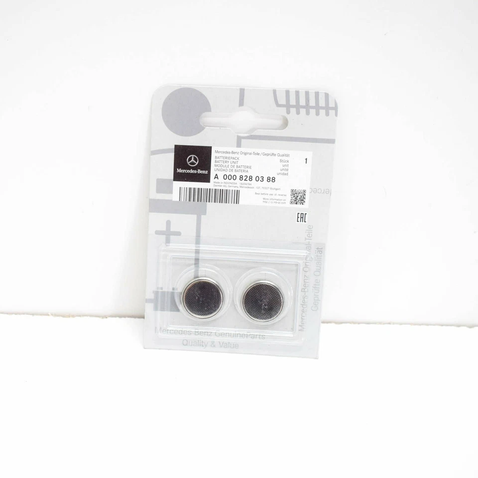 NUEVO MANDO MERCEDES-BENZ MANDO A DISTANCIA LLAVERO BATERÍA A0008280388 ORIGINAL Foto 2 de 4